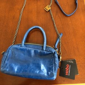 Hobo International Italian leather hand bag with shoulder or cross body chain.